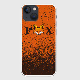 Чехол для iPhone 13 mini с принтом FOX в Тюмени,  |  | animals | fox | foxes | foxy | ginger | животные | лис | лиса | лисенок | лисий | лисица | лисицы | лисичка | лисички | лисы | лисята | оранжевый