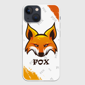 Чехол для iPhone 13 mini с принтом FOX в Тюмени,  |  | animals | fox | foxes | foxy | ginger | животные | лис | лиса | лисенок | лисий | лисица | лисицы | лисичка | лисички | лисы | лисята | оранжевый