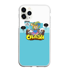 Чехол для iPhone 11 Pro Max матовый с принтом Crash Bandicoot 4: Its About в Тюмени, Силикон |  | Тематика изображения на принте: 