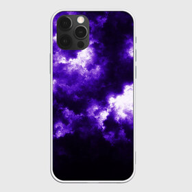 Чехол для iPhone 12 Pro Max с принтом Purple Clouds в Тюмени, Силикон |  | Тематика изображения на принте: abstraction | clouds | glow | light | purple | purple clouds | texture | абстракция | облака | свет | свечение | текстура | фиолетовые тучи | фиолетовый