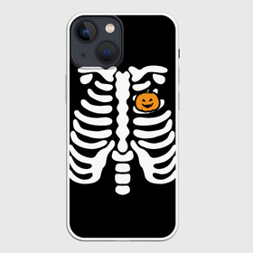 Чехол для iPhone 13 mini с принтом Halloween в Тюмени,  |  | bones | cat | ghost | halloween | monster | zombie | зомби | кладбище | кости | кот | кошка | летучая | монстр | монстры | мышь | приведение | приведения | призрак | призраки | скелет | тыква | хэллоуин