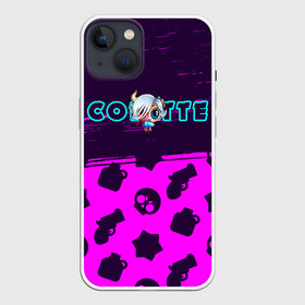 Чехол для iPhone 13 с принтом BRAWL STARS COLETTE   КОЛЕТТ в Тюмени,  |  | brawl | colete | colette | collete | logo | stars | бравл | бравла | браво | игра | игры | колетт | колетта | коллет | коллета | лого | логотип | символ | старс | старса