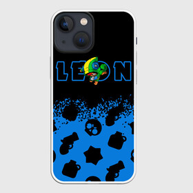 Чехол для iPhone 13 mini с принтом BRAWL STARS LEON   ЛЕОН в Тюмени,  |  | 8 bit | 8бит | brawl | cnfhc | crow | hfdk | leon | logo | sandy | skull | spike | stars | бравл | бравла | браво | игра | игры | икфцд | кроу | леон | лого | логотип | символ | спайк | старс | старса | сэнди | череп | ыефкы