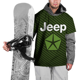 Накидка на куртку 3D с принтом JEEP / Джип в Тюмени, 100% полиэстер |  | auto | jeep | logo | moto | symbol | авто | автомобиль | гонки | джип | знак | лого | логотип | логотипы | марка | машина | мото | символ | символы