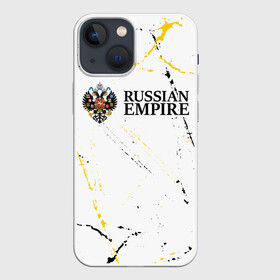 Чехол для iPhone 13 mini с принтом RUSSIAN EMPIRE в Тюмени,  |  | empire | flag | russia | russian | герб | империи | империя | имперский | история | россии | российская | российский | российской | россия | русская | русский | символ | страна | страны | флаг