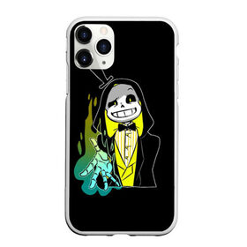 Чехол для iPhone 11 Pro матовый с принтом UNDERTALE в Тюмени, Силикон |  | sans | undertale | андертале | андертейл | игра | подземная история | подземная сказка | санс | ундертале