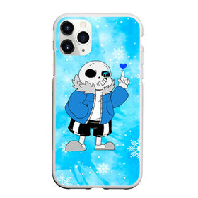 Чехол для iPhone 11 Pro матовый с принтом UNDERTALE в Тюмени, Силикон |  | sans | undertale | андертале | андертейл | игра | подземная история | подземная сказка | санс | ундертале