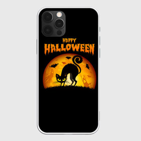 Чехол для iPhone 12 Pro Max с принтом Helloween в Тюмени, Силикон |  | halloween | ведьма | летучая мышь | полнолуние | привидение | призрак | тыква | хеллоуин | хелуин | хэллоин | хэллоуин | хэлоуин | хэлуин | черный кот