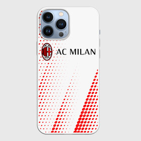 Чехол для iPhone 13 Pro Max с принтом AC MILAN   МИЛАН в Тюмени,  |  | Тематика изображения на принте: ac | ac milan | acm | football | logo | milan | sport | клуб | лого | логотип | логотипы | милан | символ | символы | спорт | форма | футбол | футбольная | футбольный