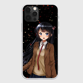 Чехол для iPhone 12 Pro Max с принтом Май Сакураджима в Тюмени, Силикон |  | anime | mai sakurajima | seishun buta yarou wa bunny girl senpai no yume wo minai | аниме | вайфу | май сакураджима | этот глупый свин не понимает мечту девочки зайки