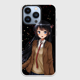 Чехол для iPhone 13 Pro с принтом Май Сакураджима в Тюмени,  |  | anime | mai sakurajima | seishun buta yarou wa bunny girl senpai no yume wo minai | аниме | вайфу | май сакураджима | этот глупый свин не понимает мечту девочки зайки