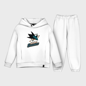 Детский костюм хлопок Oversize с принтом Сан Хосе Шаркс в Тюмени,  |  | hockey | nhl | san jose | san jose sharks | sharks | usa | нхл | сан хосе | сан хосе шаркс | спорт | сша | хоккей | шайба | шаркс