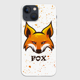 Чехол для iPhone 13 mini с принтом FOX в Тюмени,  |  | animals | fox | foxes | foxy | ginger | животные | лис | лиса | лисенок | лисий | лисица | лисицы | лисичка | лисички | лисы | лисята | оранжевый