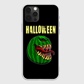 Чехол для iPhone 12 Pro Max с принтом Halloween злобный арбуз в Тюмени, Силикон |  | 31 октября | halloween | halowen | ведьма | день всех святых | джек | костюм | кровь | лого | монстр | надпись | праздник | приведение | призрак | светильник | символ | страшная | тыква | ужасы | хеллоуин | хеллуин