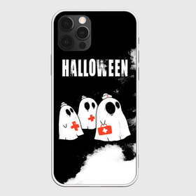 Чехол для iPhone 12 Pro Max с принтом Halloween медицина в Тюмени, Силикон |  | Тематика изображения на принте: 31 октября | halloween | halowen | ведьма | день всех святых | джек | костюм | кровь | лого | монстр | надпись | праздник | приведение | призрак | светильник | символ | страшная | тыква | ужасы | хеллоуин | хеллуин