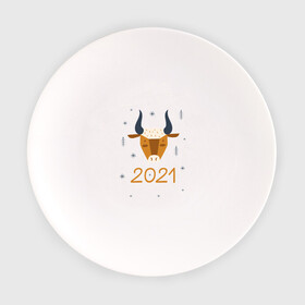 Тарелка с принтом год быка 2021 в Тюмени, фарфор | диаметр - 210 мм
диаметр для нанесения принта - 120 мм | 2021 | бык | год быка | год коровы | новый год | символ года