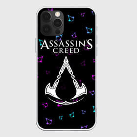 Чехол для iPhone 12 Pro с принтом ASSASSIN’S CREED VALHALLA в Тюмени, силикон | область печати: задняя сторона чехла, без боковых панелей | Тематика изображения на принте: creed | game | games | logo | valhalla | ассасин | ассасинс | ассассин | ассассинс | вальгалла | игра | игры | крид | лого | логотип | логотипы | символ | символы