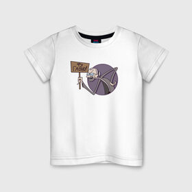 Детская футболка хлопок с принтом Фу в Тюмени, 100% хлопок | круглый вырез горловины, полуприлегающий силуэт, длина до линии бедер | Тематика изображения на принте: mc lao | mclao | бан | блогер | богатыри | лайрафортнайт | мельница | мслао