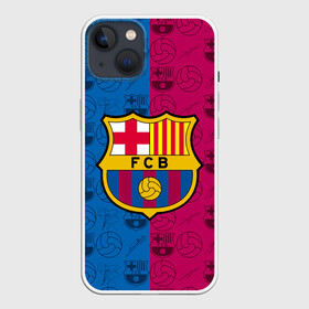 Чехол для iPhone 13 с принтом FC BARCELONA в Тюмени,  |  | barselona fc | fifa | lionel messi. | барса | барселона | лионель месси | фифа | фк барселона | футбол