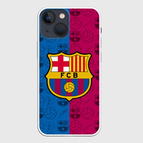 Чехол для iPhone 13 mini с принтом FC BARCELONA в Тюмени,  |  | barselona fc | fifa | lionel messi. | барса | барселона | лионель месси | фифа | фк барселона | футбол