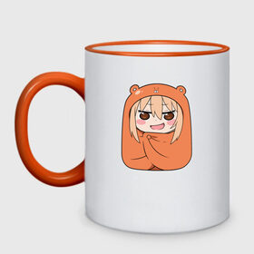 Кружка двухцветная с принтом Himouto! Umaru-chan в Тюмени, керамика | объем — 330 мл, диаметр — 80 мм. Цветная ручка и кайма сверху, в некоторых цветах — вся внутренняя часть | Тематика изображения на принте: anime himouto | anime umaru | himoto | himouto | himouto umaru | himouto umaru chan | umaru | umaru chan | аниме | аниме умару | аниме химото | двуличная сестренка умару | умару | химото | химото умару тян