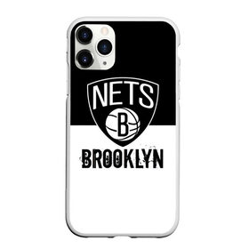 Чехол для iPhone 11 Pro Max матовый с принтом Бруклирн в Тюмени, Силикон |  | brooklyn | nba | америка | баскетбол | бруклирн | нба | нью йорк | спорт