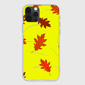 Чехол для iPhone 12 Pro Max с принтом Autumnal в Тюмени, Силикон |  | abstraction | autumn | autumnal | colorful | fallen | leaves | patterns | texture | yellow | абстракция | желтый | листья | опавший | осенний | осень | разноцветный | текстура | узоры