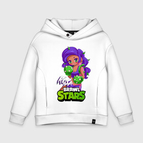 Детское худи Oversize хлопок с принтом Rosa Brawl Stars в Тюмени, френч-терри — 70% хлопок, 30% полиэстер. Мягкий теплый начес внутри —100% хлопок | боковые карманы, эластичные манжеты и нижняя кромка, капюшон на магнитной кнопке | anime | brawl | brawl stars | brawlstars | brawl_stars | panny | rosa | аниме | бравл | бравлстарс | девочка | девушка | манга | роза | роса