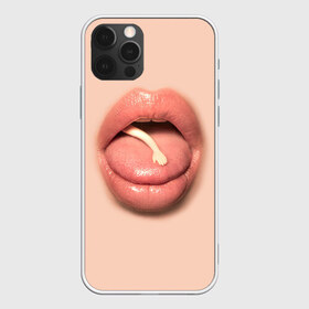 Чехол для iPhone 12 Pro Max с принтом КУКОЛЬНАЯ РУКА в Тюмени, Силикон |  | doll | girl | hand | lips | mouth | tongue | губы | девушка | кукла | рот | рука | язык