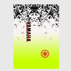 Скетчбук с принтом Yamaha в Тюмени, 100% бумага
 | 48 листов, плотность листов — 100 г/м2, плотность картонной обложки — 250 г/м2. Листы скреплены сверху удобной пружинной спиралью | Тематика изображения на принте: abstract | bike | geometry | moto | motorcycle | sport | texture | абстракция | байк | геометрия | классика | модные | мото | мотоциклы | спорт | стиль | текст