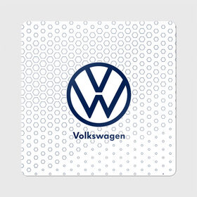 Магнит виниловый Квадрат с принтом VOLKSWAGEN / Фольксваген в Тюмени, полимерный материал с магнитным слоем | размер 9*9 см, закругленные углы | Тематика изображения на принте: auto | logo | moto | symbol | volkswagen | авто | автомобиль | гонки | знак | лого | логотип | логотипы | марка | машина | мото | символ | символы | фольксваген