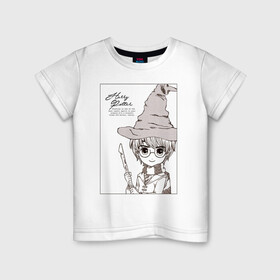 Детская футболка хлопок с принтом Гарри Поттер в Тюмени, 100% хлопок | круглый вырез горловины, полуприлегающий силуэт, длина до линии бедер | harry potter | vdzabma | гарри поттер