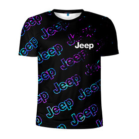 Мужская футболка 3D спортивная с принтом JEEP / Джип в Тюмени, 100% полиэстер с улучшенными характеристиками | приталенный силуэт, круглая горловина, широкие плечи, сужается к линии бедра | auto | jeep | logo | moto | symbol | авто | автомобиль | гонки | джип | знак | лого | логотип | логотипы | марка | машина | мото | символ | символы
