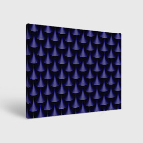 Холст прямоугольный с принтом Scales в Тюмени, 100% ПВХ |  | abstraction | illusion | pattern | purple | scales | shapes | shimmer | texture | waves | абстракция | волны | иллюзия | паттерн | переливаеться | текстура | фиолетовый | формы | чешуя