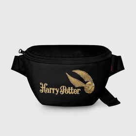 Поясная сумка 3D с принтом Harry Potter в Тюмени, 100% полиэстер | плотная ткань, ремень с регулируемой длиной, внутри несколько карманов для мелочей, основное отделение и карман с обратной стороны сумки застегиваются на молнию | harry potter | vdzabma | гарри поттер
