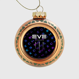 Стеклянный ёлочный шар с принтом EVE ECHOES / ИВ ЭХО в Тюмени, Стекло | Диаметр: 80 мм | echo | echoes | eve | game | games | logo | online | space | ев онлайн | ев эхо | еве | ив онлайн | ив эхо | игра | игры | космос | лого | логотип | логотипы | онлайн | символ | символы | эхо | эхос