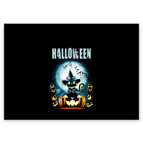 Поздравительная открытка с принтом Halloween в Тюмени, 100% бумага | плотность бумаги 280 г/м2, матовая, на обратной стороне линовка и место для марки
 | 31 октября | halloween | halowen | ведьма | день всех святых | джек | костюм | кровь | лого | монстр | надпись | праздник | приведение | призрак | светильник | символ | страшная | тыква | ужасы | хеллоуин | хеллуин