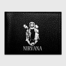 Обложка для студенческого билета с принтом NIRVANA в Тюмени, натуральная кожа | Размер: 11*8 см; Печать на всей внешней стороне | grange | kobain | kurt | music | nirvana | punk | rock | usa | гранж | кобэйн | курт | нирвана | панк | рок
