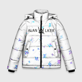 Зимняя куртка для мальчиков 3D с принтом ALAN WALKER АЛАН УОКЕР в Тюмени, ткань верха — 100% полиэстер; подклад — 100% полиэстер, утеплитель — 100% полиэстер | длина ниже бедра, удлиненная спинка, воротник стойка и отстегивающийся капюшон. Есть боковые карманы с листочкой на кнопках, утяжки по низу изделия и внутренний карман на молнии. 

Предусмотрены светоотражающий принт на спинке, радужный светоотражающий элемент на пуллере молнии и на резинке для утяжки | alan | faded | house | logo | music | walker | алан | вокер | волкер | диджей | лого | логотип | логотипы | музыка | музыкант | символ | символы | танцеальная | уокер | хаус | электронная