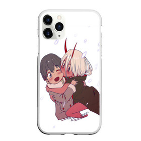 Чехол для iPhone 11 Pro матовый с принтом Милый во франксе в Тюмени, Силикон |  | anime | children | darling in the franxx | kiss | manga | waifu | zero two | аниме | аска | вайфу | герой | дети | евангелион | зеро ту | любимый во франксе | манга | милый во франксе | отаку | поцелуй | хиро