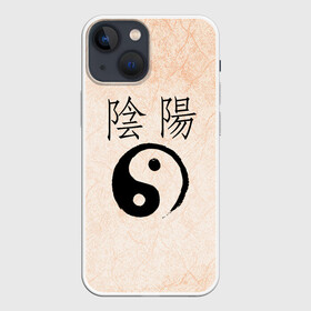 Чехол для iPhone 13 mini с принтом Инь и Янь в Тюмени,  |  | баланс | иероглиф | инь и янь | китай | противоположности | спокойствие | философия | япония