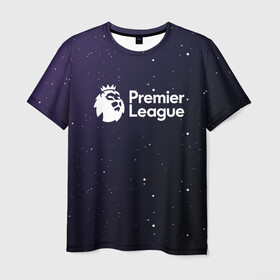 Мужская футболка 3D с принтом Premier League АПЛ в Тюмени, 100% полиэфир | прямой крой, круглый вырез горловины, длина до линии бедер | english premier league | epl | premier league | английская премьер лига | апл | футбол