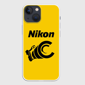 Чехол для iPhone 13 mini с принтом Никон в Тюмени,  |  | nikon | камера | никон | объектив | снимок | фото | фотоаппарат | фотограф | фотографер | фоточки