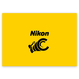 Поздравительная открытка с принтом Никон в Тюмени, 100% бумага | плотность бумаги 280 г/м2, матовая, на обратной стороне линовка и место для марки
 | nikon | камера | никон | объектив | снимок | фото | фотоаппарат | фотограф | фотографер | фоточки