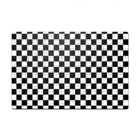 Пазл магнитный 126 элементов с принтом Шахматка в Тюмени, полимерный материал с магнитным слоем | 126 деталей, размер изделия —  180*270 мм | абстракция | в клетку | игра | клетка | клеточка | тренд | черно белая | черно белая клетка | шахматка | шахматная клетка | шахматы