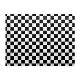 Обложка для студенческого билета с принтом Шахматка в Тюмени, натуральная кожа | Размер: 11*8 см; Печать на всей внешней стороне | абстракция | в клетку | игра | клетка | клеточка | тренд | черно белая | черно белая клетка | шахматка | шахматная клетка | шахматы