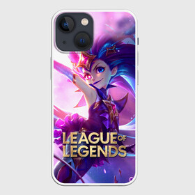 Чехол для iPhone 13 mini с принтом Зои, Звездная посланница в Тюмени,  |  | game | league of legends | lol | звездная посланница | зои | игра | игры | лига легенд | лол | чемпион | чемпионы