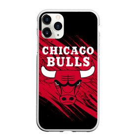 Чехол для iPhone 11 Pro матовый с принтом Чикаго Буллз в Тюмени, Силикон |  | bulls | chicago | chicago bulls | nba | баскетбол | буллз | нба | чикаго | чикаго буллз