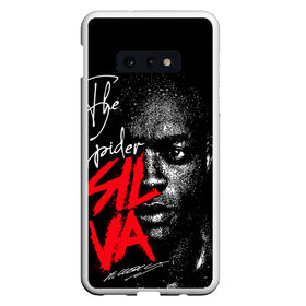 Чехол для Samsung S10E с принтом ANDERSON SILVA в Тюмени, Силикон | Область печати: задняя сторона чехла, без боковых панелей | Тематика изображения на принте: anderson silva | habib | mma | ufc | андерсон сильва | бои без правил | боксер | борец | единоборства | кикбоксер | конор макгрегор | мма | хабиб | юфс