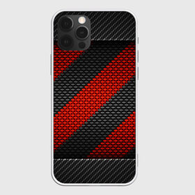 Чехол для iPhone 12 Pro Max с принтом CARBON STYLE в Тюмени, Силикон |  | carbon | абстракция | иллюстрация | карбон | красный | линии | металл | полосы | популярные | современный | стиль | текстура | технология | узор | фон